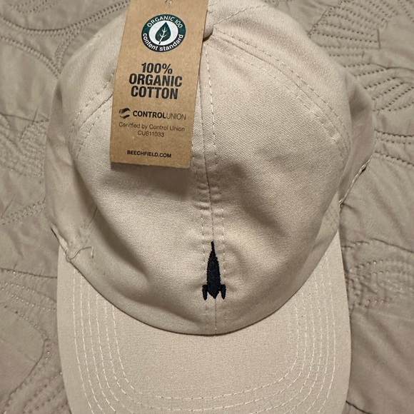 Beechfield Baseball Cap Embroidered 100% Organic Cotton Adjustable Dad Hat - Picture 2 of 16